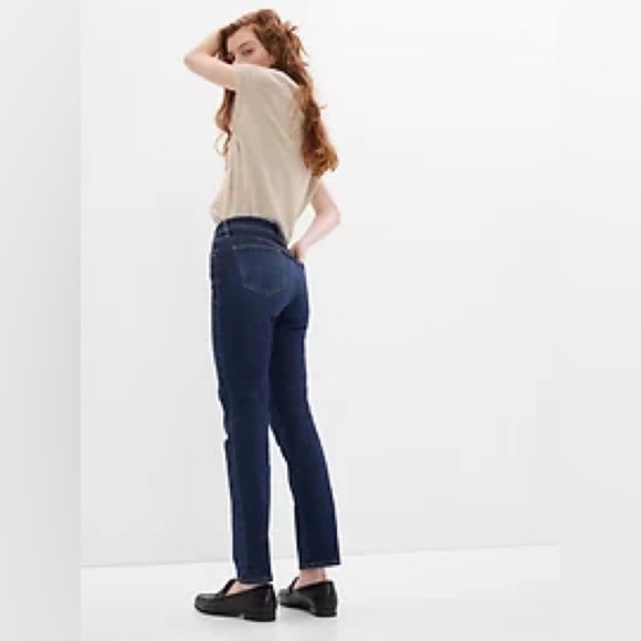 GAP Denim - Mid Rise Classic Straight Jeans | Gap
